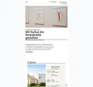 Kleine Seitenvorschau von stiftungbrandenburgertor.de
