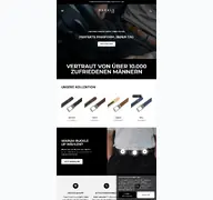 Kleine Seitenvorschau von buckleup-belts.de