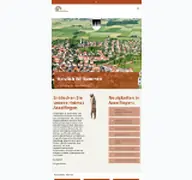 Kleine Seitenvorschau von asselfingen.de