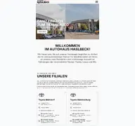 Kleine Seitenvorschau von autohaus-haslbeck.de