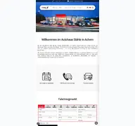 Kleine Seitenvorschau von autohaus-staehle.de