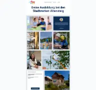 Kleine Seitenvorschau von a-stadtwerke-altensteig.career.softgarden.de