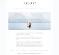 Kleine Seitenvorschau von psy-fit.de