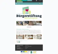 Kleine Seitenvorschau von stiftung-stuetzengruen.de