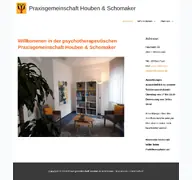 Kleine Seitenvorschau von psychotherapie-houben.de