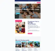 Kleine Seitenvorschau von stiftungzukunft-familiesimon.de