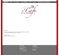 Kleine Seitenvorschau von cafe-an-der-donau.de
