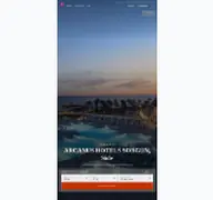 Kleine Seitenvorschau von asteriasorgun.resorthotel.de