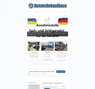 Kleine Seitenvorschau von autoteilekaufhaus.de