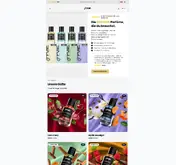 Kleine Seitenvorschau von pureparfums.de