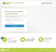 Kleine Seitenvorschau von kundenportal.gruenwelt.at