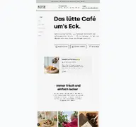Kleine Seitenvorschau von cafe-kofje.de