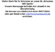 Kleine Seitenvorschau von st-johannesstift.de