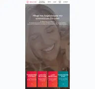 Kleine Seitenvorschau von aranacare.ch