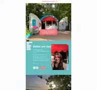 Kleine Seitenvorschau von robinamsee.de