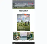 Kleine Seitenvorschau von lebendigeerde.de
