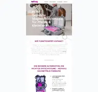 Kleine Seitenvorschau von hofmag-therapie.de