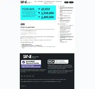 Kleine Seitenvorschau von saneforums.org