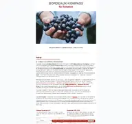 Kleine Seitenvorschau von bordeaux-kompass.de
