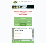 Kleine Seitenvorschau von asv-rastatt.de
