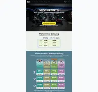 Kleine Seitenvorschau von yessports.de