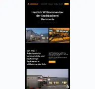 Kleine Seitenvorschau von baeckerei-hemmerle.de