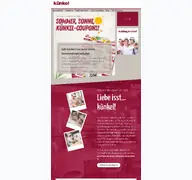 Kleine Seitenvorschau von baeckerei-kuenkel.de