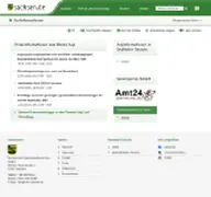 Kleine Seitenvorschau von asylinfo.sachsen.de