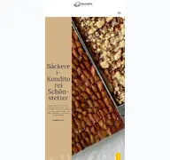 Kleine Seitenvorschau von baeckerei-schoenstetter.de