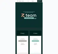 Kleine Seitenvorschau von z-team.de