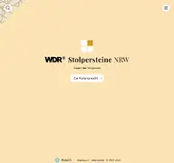 Kleine Seitenvorschau von stolpersteine.wdr.de