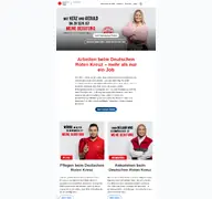 Kleine Seitenvorschau von jobs.drk-nordrhein.de