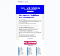 Kleine Seitenvorschau von hoka-stahlbau.de