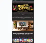Kleine Seitenvorschau von megapixel-kunst.de