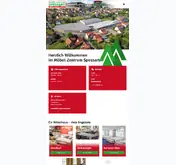 Kleine Seitenvorschau von moebelzentrum-spessart.de