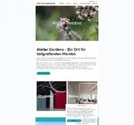 Kleine Seitenvorschau von atelier-gardens.de
