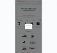 Kleine Seitenvorschau von store.optimex-services.de