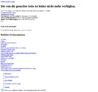 Kleine Seitenvorschau von holidays.hrs.de
