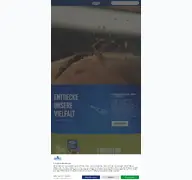 Kleine Seitenvorschau von meggle.de