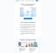 Kleine Seitenvorschau von mein-hygieneplan.de