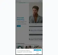 Kleine Seitenvorschau von outfittery.de