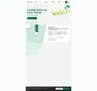 Kleine Seitenvorschau von adler-pharma.at