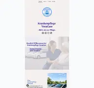 Kleine Seitenvorschau von krankenpflege-veracare.de