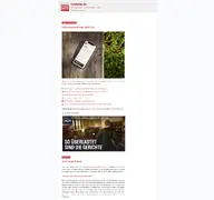 Kleine Seitenvorschau von strafakte.de