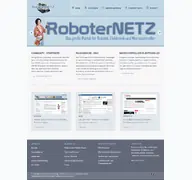 Kleine Seitenvorschau von roboternetz.de