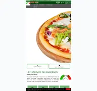 Kleine Seitenvorschau von pizzanapolihambergen.de