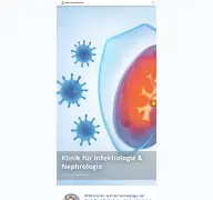 Kleine Seitenvorschau von nephrologie.uk-essen.de