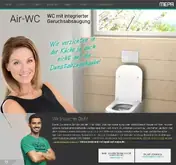 Kleine Seitenvorschau von airwc.de