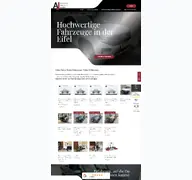 Kleine Seitenvorschau von aj-automobile.de