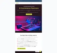 Kleine Seitenvorschau von e-commerce.partners